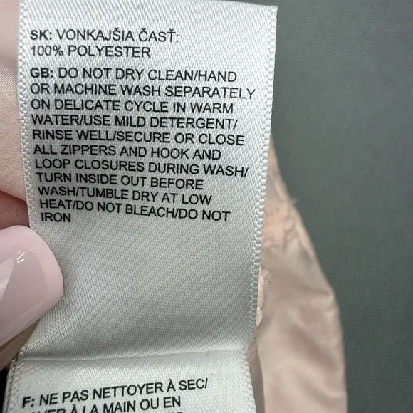 The North Face Class V Pathfinder 1/2 Zip Hooded Pullover Jacket Women's L Pink - Picture 12 of 12